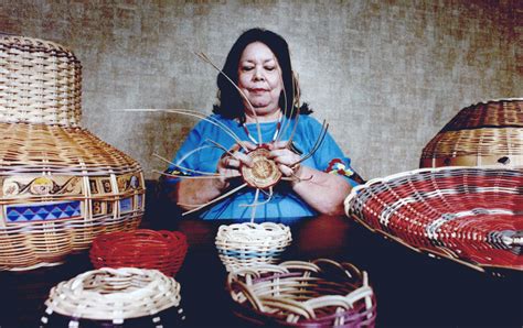 Basketry American Indian The Encyclopedia Of Oklahoma History And Culture