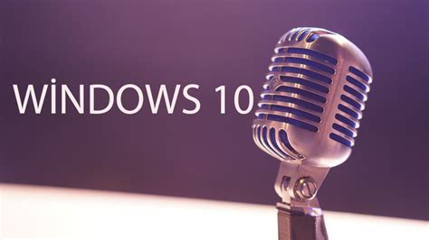 Windows 10da Mikrofonu Devre Disi Birakma Heptekno