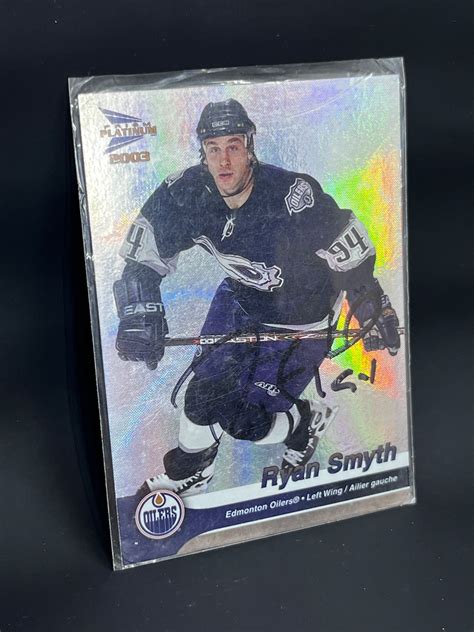 Signed Ryan Smyth Hockey Card - Sunrise Estate Services Ltd