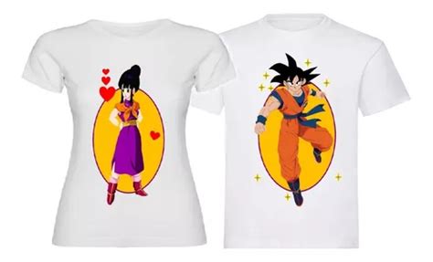 Camisetas Para Parejas Goku Y Milk Cuotas sin interés