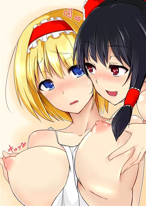 Yuri With Alice Reimu Nudes Touhou Nsfw Nude Pics Org