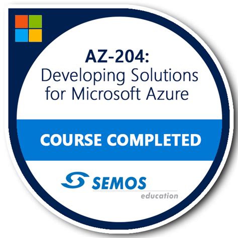 Az 204 Developing Solutions For Microsoft Azure Credly