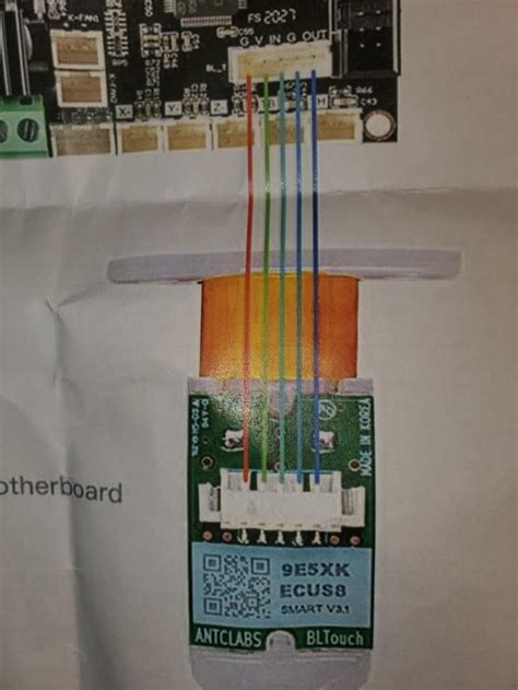 Wiring Diagram For Bl Touch On Ender 4 2 X Main Board Using Creality Firmware R 3dprinting