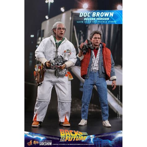 Hot Toys Retour Vers Le Futur Doc Brown Deluxe Version Figurine