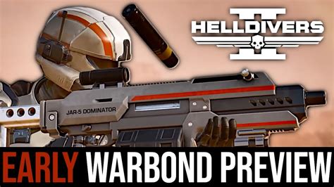 Helldivers Early Preview Of First Warbond Helldivers Mobilize