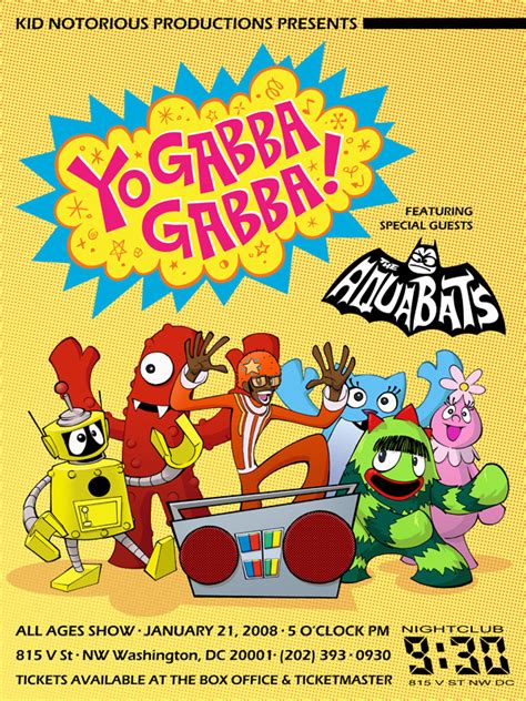 Yo Gabba Gabba By Kidnotorious On Deviantart