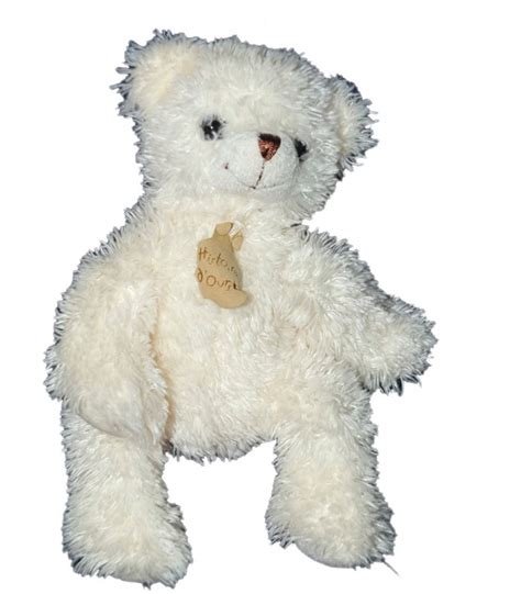 Histoire D Ours Petit Ours Calin Blanc Peluche Doudou