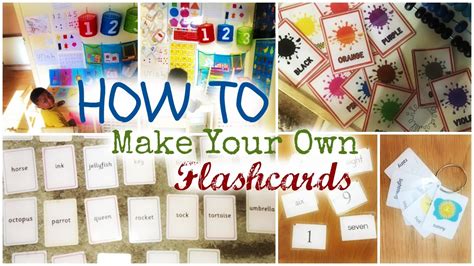 How To Make Your Own Flashcards Cleverclogstv Youtube