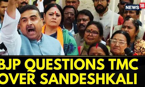 Sandeshkhali Violence Bjp Questions Tmc Over Sandeshkhali Horror West Bengal English News