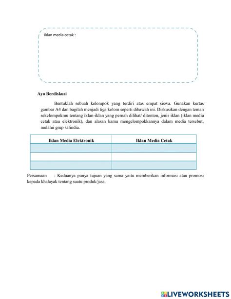 Lkpd Kelas 5 Tema 3 Sub Tema 2 Pb 1 Worksheet