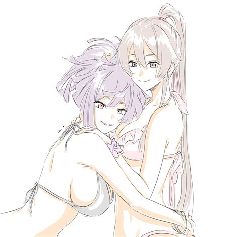 Yuzuriha And Yamada Asaemon Sagiri Jigokuraku Drawn By Mitsugu Danbooru