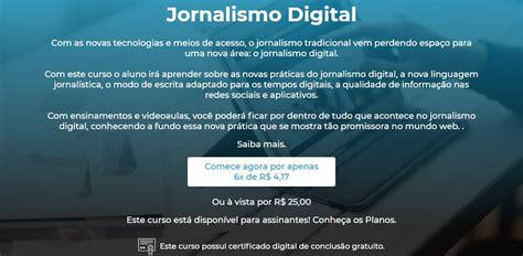 Melhores Cursos Online De Jornalismo Gr Tis E Pagos Aprenda Online