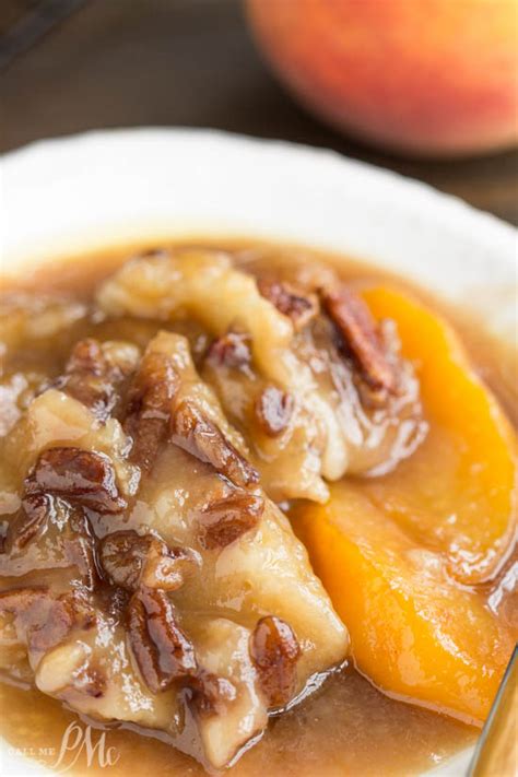 Peach Pecan Cobbler Recipe