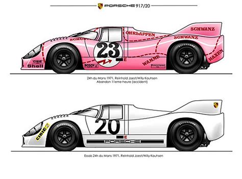 Lunique Porsche Coup Sau De Surnomm E Le Cochon