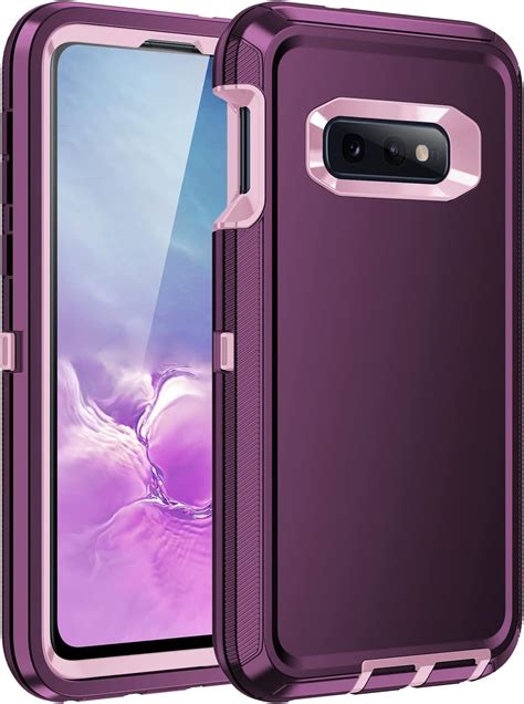 Regsun For Galaxy S10e Caseshockproof 3 Layer Full Body Protection Without Screen