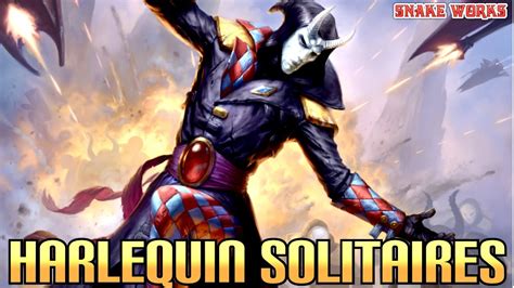 Harlequin Solitaire Eldar Lore Warhammer 40k Aeldari Youtube