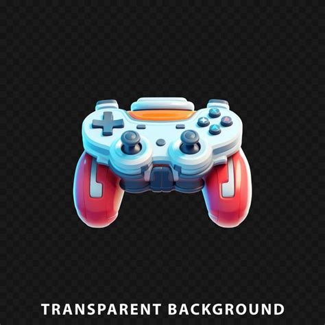 Premium PSD 3d Render Gamepad Isolated On Transparent Background