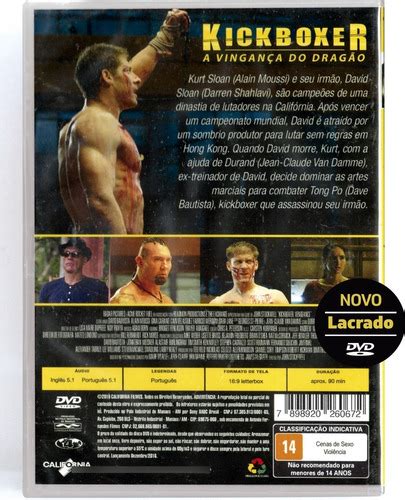 Dvd Kickboxer A Vingan A Do Drag O Van Damme Novo Original Mercadolivre