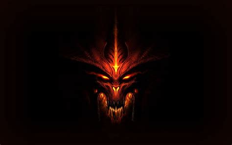 HD wallpaper: demon face wallpaper, diablo 3, hero, background, game, fire - Natural Phenomenon ...