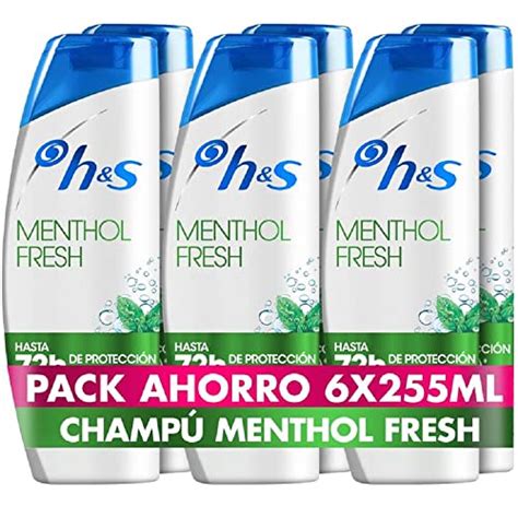 H S Menthol Fresh Champ Anticaspa Ml X Salud Y Belleza