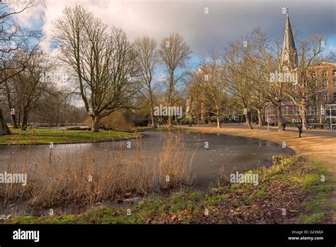 Vondelpark in winter Stock Photo - Alamy