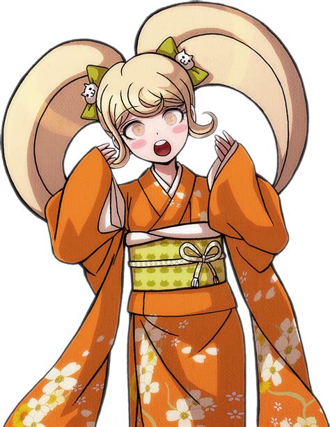 Image Danganronpa V3 Tsumugi Shirogane Halfbody Sprite Hiyoko