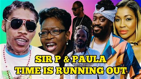 La Lewis Warn Sir P Paula If Yuh Duh More Videos Dissing Vybz