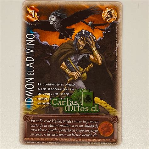 92 236 Idmon el Adivino Mitos Y Leyendas Helénica Cartas Mitos