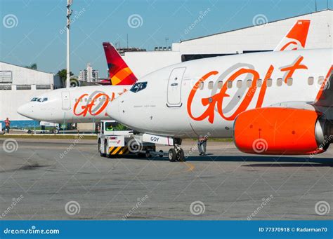 Gol Linhas Aereas Boeing 737 Editorial Stock Photo - Image of linhas, paulo: 77370918