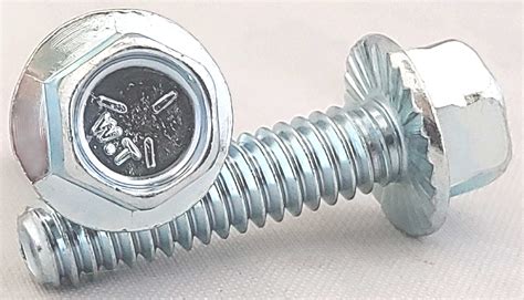 Item X Hex Head Serrated Flange Screw Sae J