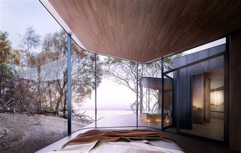 Coastal Pavilions Freycinet Lodge Liminal Architecture Tourism