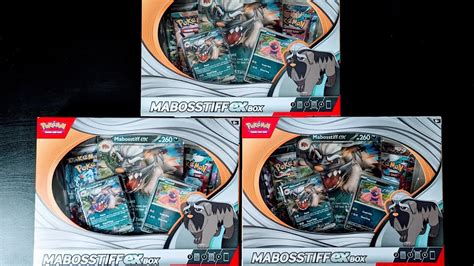 Pokemon Mabos Don T Stiff Me Ex Box Opening Of 3 Amazon Deal From