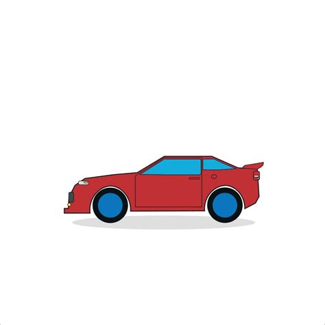 Red Sport Car Isolated On White 31093201 Vector Art At Vecteezy