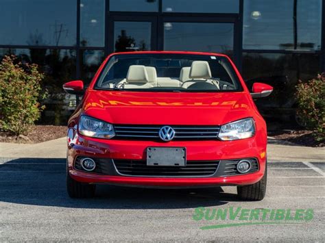 Used Volkswagen Eos Dr Convertible Komfort Sulev At Sunvertibles