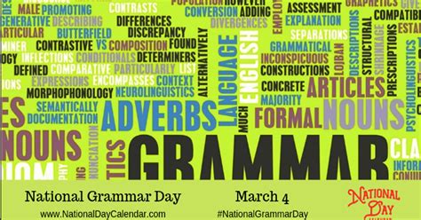 National Grammar Day Giveaway - Julie's Freebies