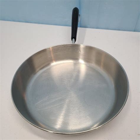 Revere Kitchen Revere Ware 9 Skillet Frying Pan Stainless Steel Disk Bottom 92k Poshmark