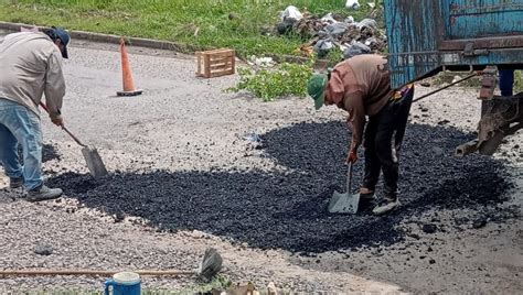 Intensifican Obras De Bacheo Con Asfalto En Fr O Para Reparar Calles De