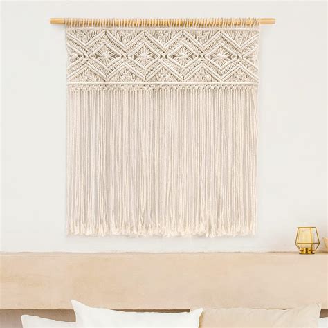 Amazon Mkono Large Macrame Wall Hanging Boho Decor Tapestry Wall