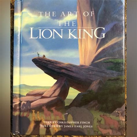 Disney Art The Lion King Book The Art Of Lion King Book Disney Miniature Edition Poshmark