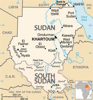 Sudan and South Sudan | Geography for kids, Sudan, Map