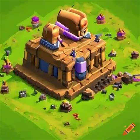 Clash Of Clans Level 4 Gold Mine On Craiyon