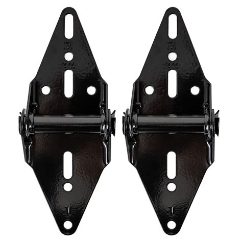 Ideal Security Garage Door Hinge For Bottom And Second Panels Hinge 1 Black 2 Pack The