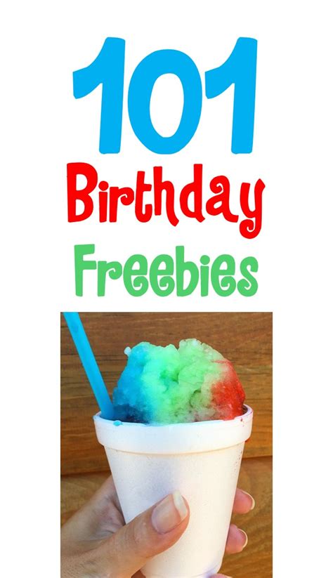 101 Birthday Freebies The Ultimate List The Frugal Girls