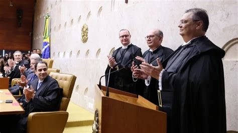 Bastidores Da Posse De Fl Vio Dino No Stf Di Logos Presen As E Aus Ncias