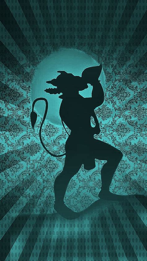 1080p Free Download Lord Hanuman Silhouette Lord Hanuman Silhouette God Bajrangbali Jai