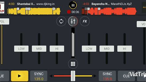 How To Mix Two Song In Cross Dj Youtube