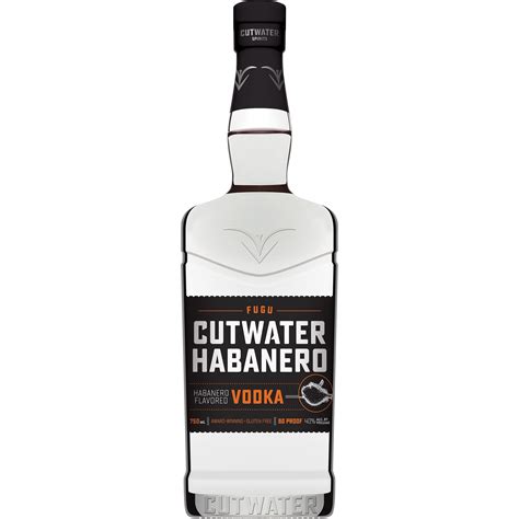 Cutwater Spirits Fugu Habanero Vodka 750ml Bottle 40 Abv Walmart