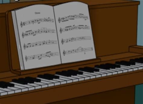 The sheet music shown in the Family Guy intro above Lois' piano is the ...