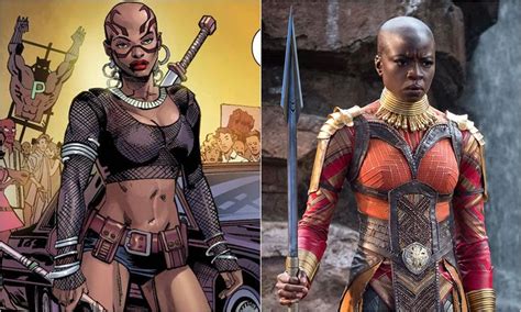 Okoye Danai Gurira Comic Icons In 2021 African Superhero Film