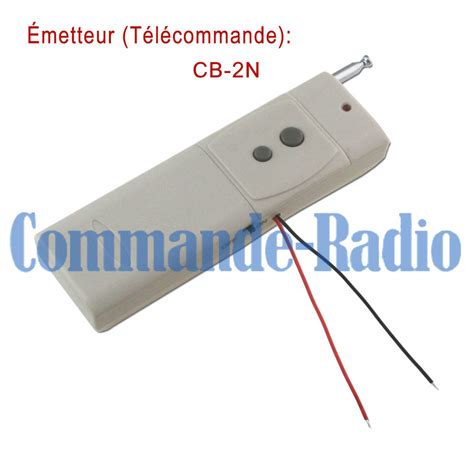 Kit Interrupteur Télécommande Sans Fil Pour Équipement Commande Longue